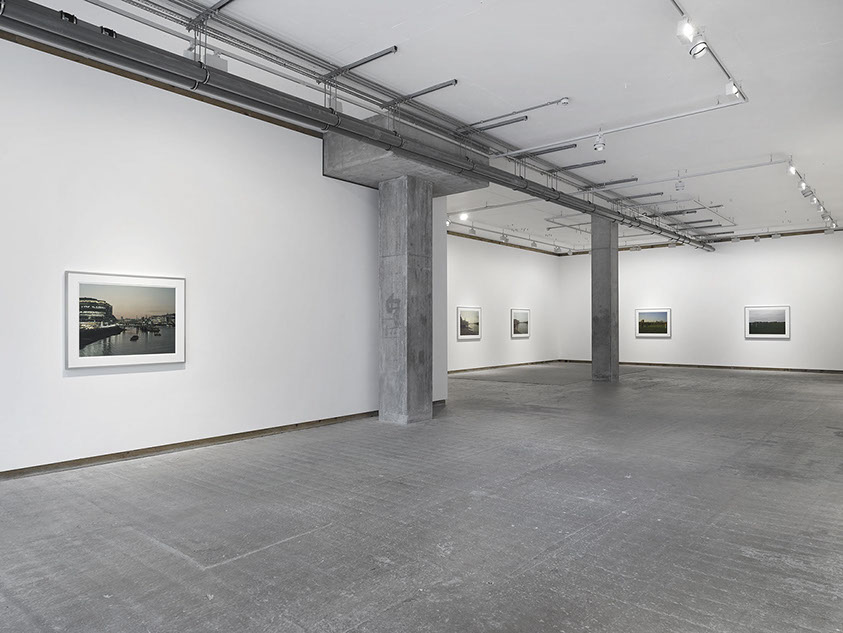 Installation view of John Riddy's exhibition 'Winter Landscape' at Frith Street Gallery in 2026