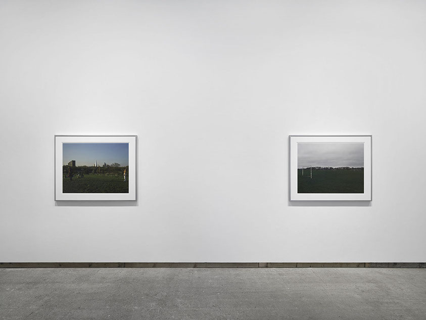Installation view of John Riddy's exhibition 'Winter Landscape' at Frith Street Gallery in 2026