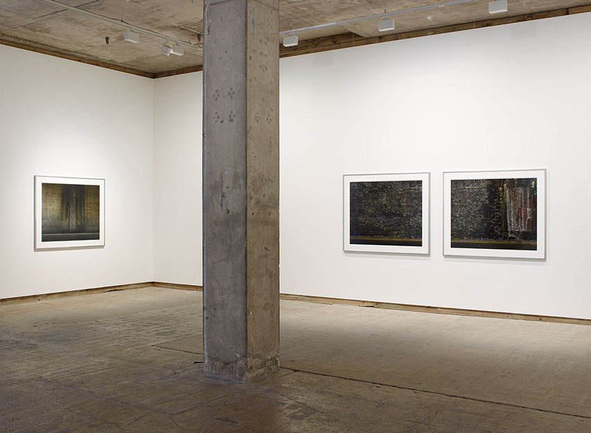 Installation view of John Riddy's exhibition "Half-light" at Frith Street Gallery in 2018