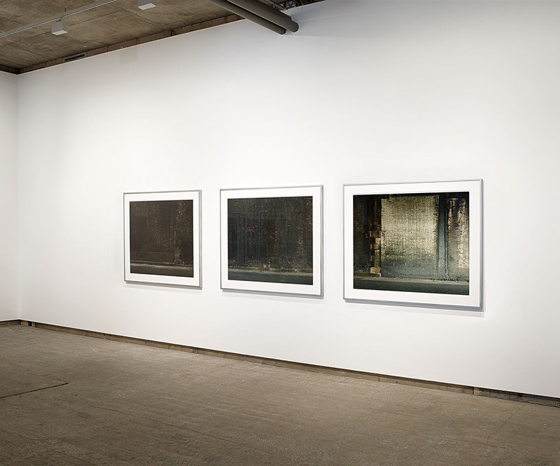 Installation view of John Riddy's exhibition "Half-light" at Frith Street Gallery in 2018
