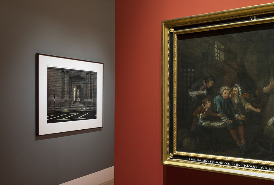 Installation view of Hogarth: London Voices, London Lives | Pitzhanger | London | 2020