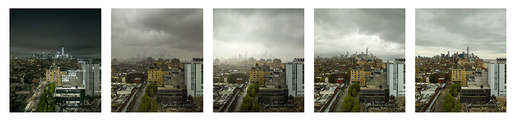 John Riddy 'New York (1,2,3,4 and 5) 2016'