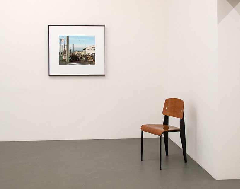 Installation view of John Riddy's exhibition 'Views from Shin-Fuji' at Galerie Paul Andriesse in 2010